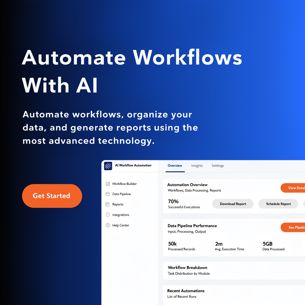 Professional Instagram ad for a SaaS product, clean white product mockup