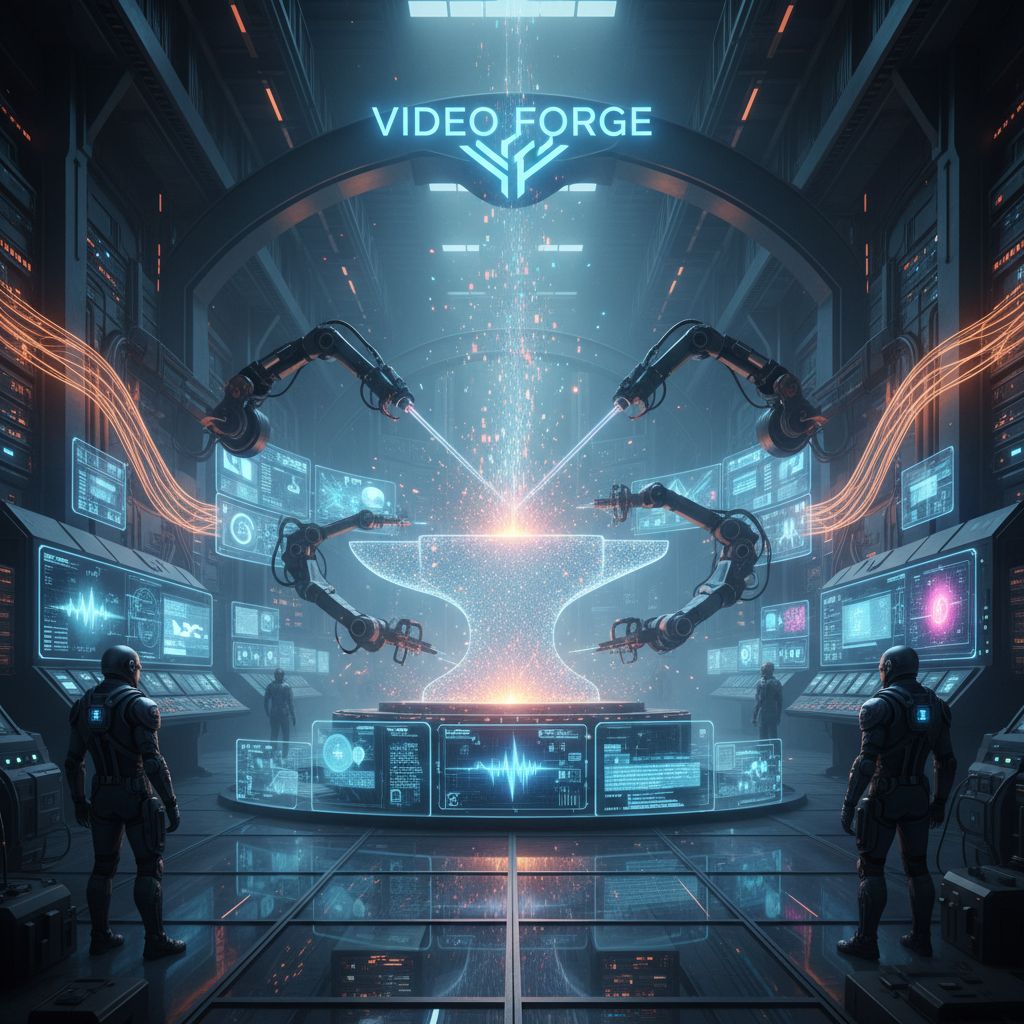 a digital video forge