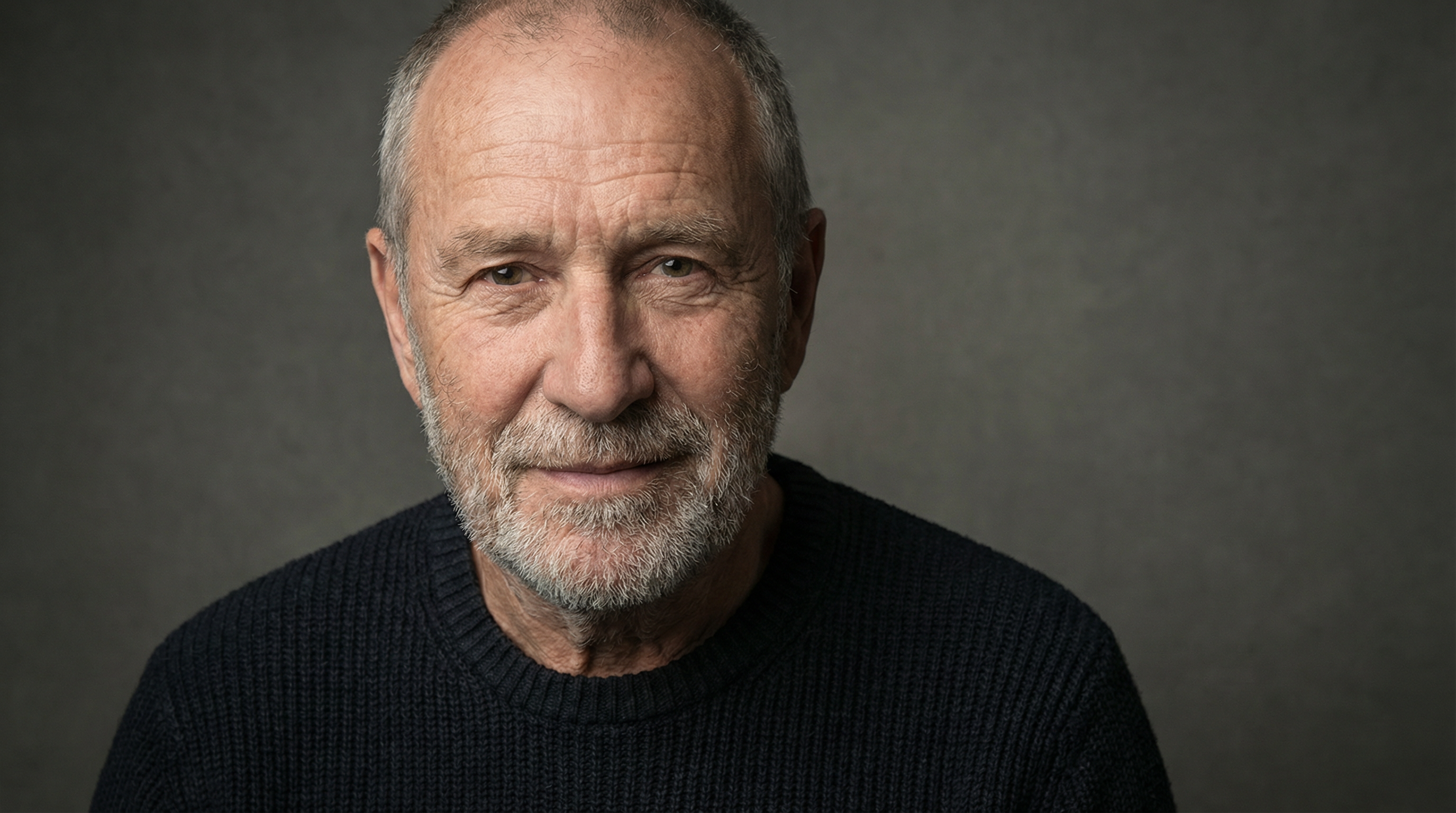 Photorealistic portrait with studio lighting