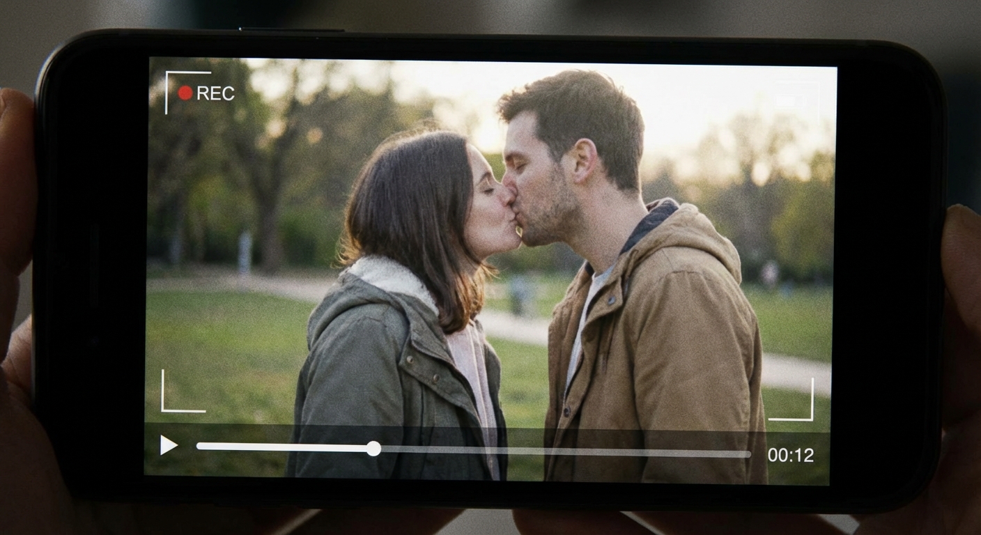 Kissing vedio banao is pic ki