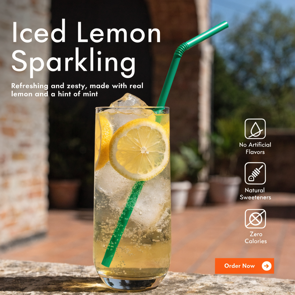 Professional social media ad with product showcase and call to action